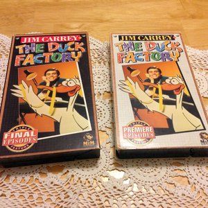 Collectible VHS Bundle, rare Jim Carey early days